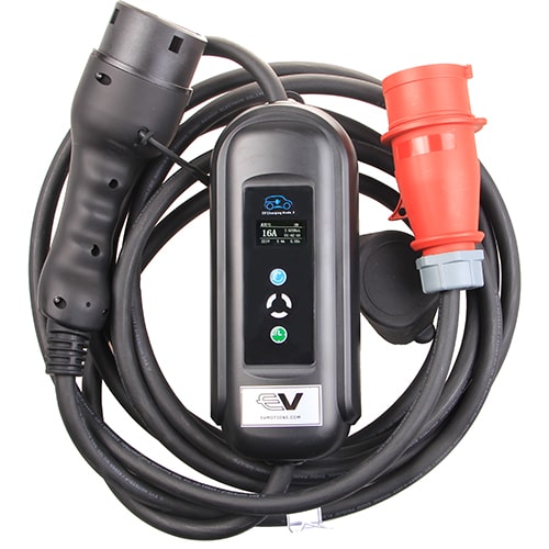 1-EVMOTIONS Gamma EVSE Type2 (3x16A) Elektromos autó mobil töltőállomás