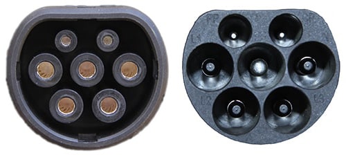 4-EVMOTIONS Gamma Type2 -> Type2 blue (3x32A) Elektromos autó töltőkábel