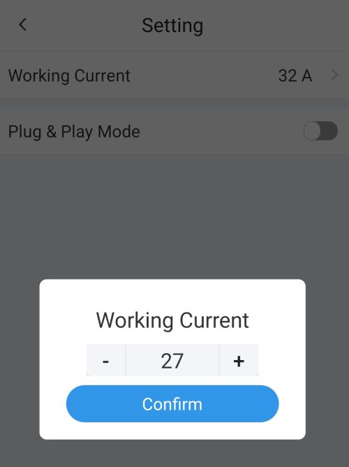 7-TEISON Smart Wallbox Type2 11kw Wi-Fi Elektromos autó fali töltőállomás
