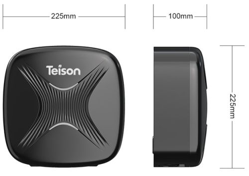 4-TEISON Smart Wallbox Type2 7.4kw Wi-Fi Elektromos autó fali töltőállomás